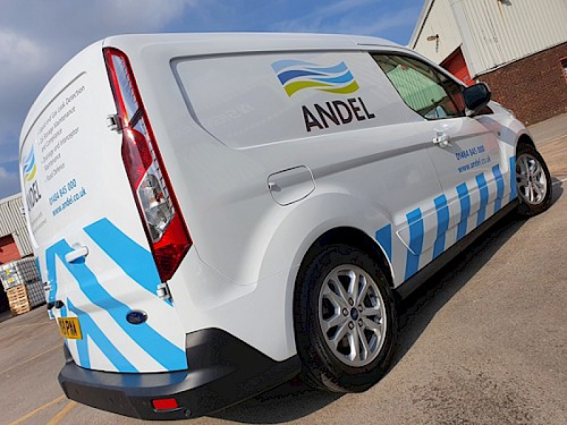 Andel unveils new vehicle livery